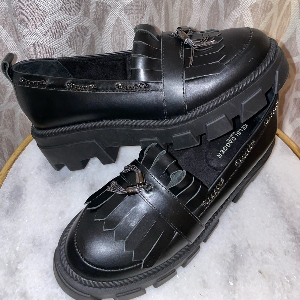 ANTHROPOLOGY Kelsi Dagger Brooklyn Burke Flats Platform Loafer